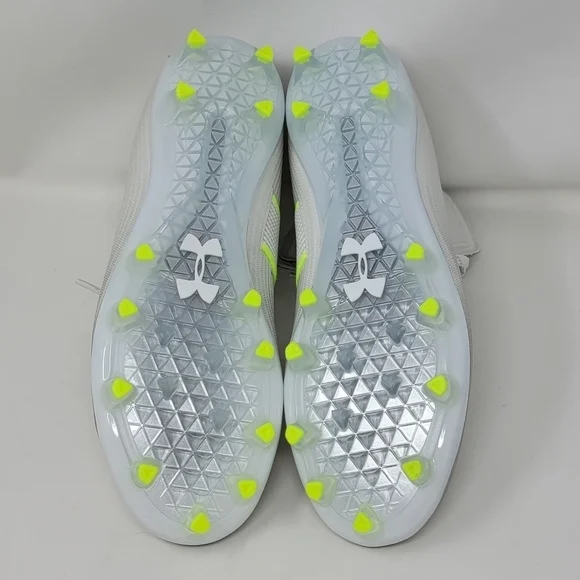 Under Armour Highlight MC Football Cleats Men's Size 11.5 White 3023716-106 New - Picture 6 of 9